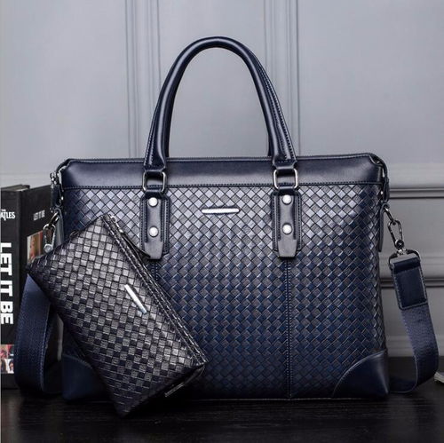 真皮編織公文包 商務(wù)休閑新風尚，廠家直銷下的品質(zhì)之選